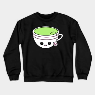 Cute Matcha Tea Crewneck Sweatshirt